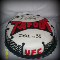 Ufc Boxing Cake 