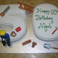 50Th Builder Cake 