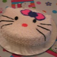 "special" Hello Kitty Bailey's "Special" Cake for her 5th Birthday.