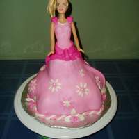 Princess Doll Cake 