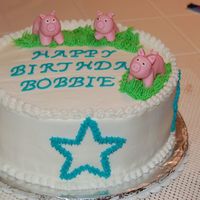 Pigs And Stars Made for a young lady that like stars and pigs.