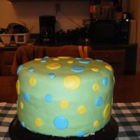 Gaidges 1St Bithday Practice Cake 1st cake ever ..practice cake for my sons birthday