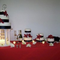 Wedding Cake Tiers Wth Fountain 