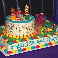 ::circus Theme Cake:: 