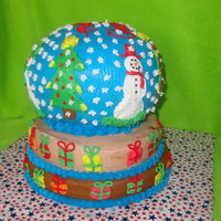 Snow Globe My daughter asked me to make this for her 3rd grade Christmas party. The kids just loved it. It was great fun, but I rushed a little, hence...