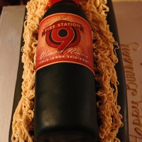 Wine-O Nine-O This cake was made for the LAFD on skid row. I was thrilled to make this one for them! Fire station 8's nick name is wine-o nine-o...