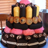 Hostess Cake! Hostess cake inspired by the one floating around on the internet.