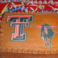 Grooms Cake Devils food chocolate cake with milk chocolate icing.