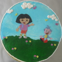 Dora And Boots Cake!!! 