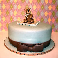 Baby Shower 10" round vanilla, MMF