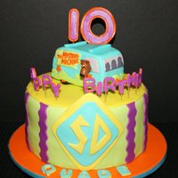 Scooby Doo Cake This cake is for my nephews birthday. It's a surprise, We always celebrate his birthday at Thanksgiving dinner. He thinks he is...