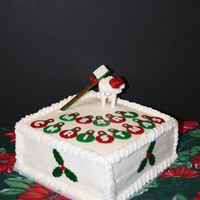 Dental Christmas Cake 