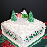 Snowman With Boxer Shorts Drying 