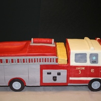 Fire Truck This fire truck was a surprise gift for my neighbors wonderful son who was getting married. I was very happy with the way it turned out!...