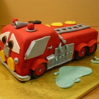 Fire Engine From Cars Movie 