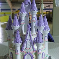 Castle Cake Made for my friends daughter. Was alot of fun to make.