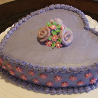 Heart Cake My friend loves hearts so i made her this for her birthday.