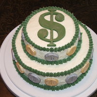 Money Cake Even though money does'nt grow on trees does'nt mean we can't have our cake and eat it too.