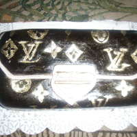 Lv Wallet Cake MADE THIS FOR MY SISTER IN LAW FOR HER BIRTHDAY...