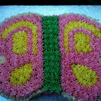 Butterfly Birthday Cake 