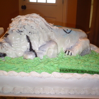 Lion This cake was created as a birthday cake for a young woman whose "avatat" was a lion/beast.