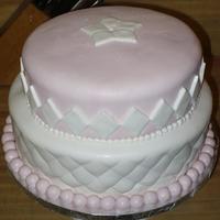 Final Cake For Wilton Course 3 12" Cake is Devil's Food with vanilla buttercream, while 10" is Red Velvet with Cream cheese frosting. It was my second...