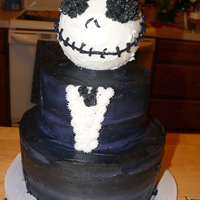 Nightmare Before Christmas jack! did this really quickly... wish i had more time to really make it look cool