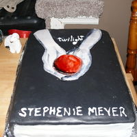 Twilight this was one of my first cakes, hopefully my next twilight cake will be better!