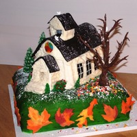 Little White Church In The Vale all decorations are edible