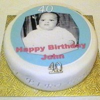 Fruit Cake Birthday Cake 