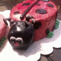 Lady Bug Cake I made this cake for a friend's baby girl that was turning one. I hope you enjoy and thanks for looking!