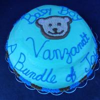 Baby Boy Cake I made this cake for a friend's baby shower. TFL