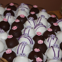 Cake Truffles For a baby shower