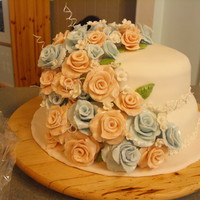 Anniversary Cake made for a 60th anniversary