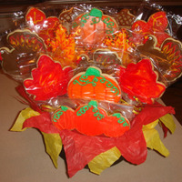 Thanksgiving Cookie Bouquet i made these for thanksgiving! they were a big hit!