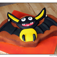 Bat Cake For A 21St Birthday 