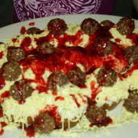 Spaghetti & Meatballs This was made for a spaghetti dinner fundraiser that my daughter's school was having.