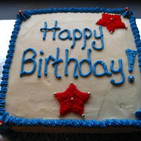 General Birthday Cake An extra bday cake ordered for a bday party, just incase there were other people celebrating birthdays that same day :)