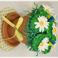 Daisy Cupcake Bouquet 