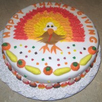 Thanksgiving Turkey Cake Thanksgiving turkey cake