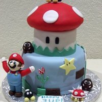 It's Me Mario! Made this for my friends son(who is a strong super hero in his own right) who is 3yrs old and currently going thru chemotherapy. He...