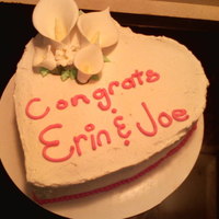 Small Simple Heart I didnt have time to make the flowers myself w. this one..so i just bought them @ a small shop by my house