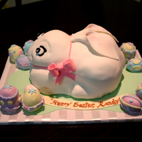 "hoppy" Easter, Randy! cake for one of my brothers-in-law's confirmation
