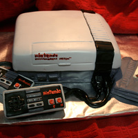 Nes Cake! Nintendo cake for my husband's friend's birthday --his mom didn't get him a cake, on accident haha.