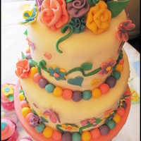 Flower Garden Birthday Made this for my two younger cousins birthdays. Lots of fun to make - especially when you have free range on whatever you want to do!! TFL...