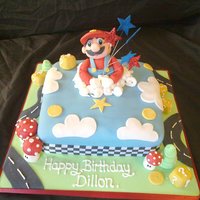 Super Mario Cart Cake 