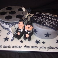 Laurel And Hardy Cake. 