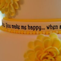 You Are My Sunshine! I made this first birthday cake for a Lemonade Soiree first birthday party! The theme also incorporated tons of yellow flowers in every...