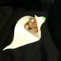 Hide And Seek made out of modeling chocolate