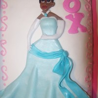 Princess And The Frog got this idea from a gorgeous cake on cc but i didn't do it justice. tried tho!